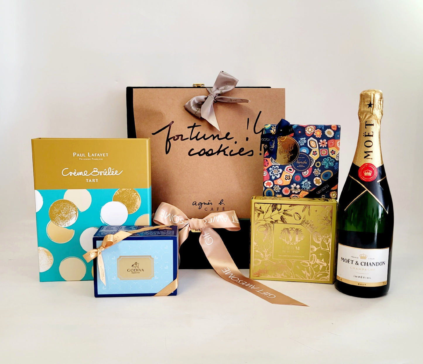 Fortune Gourmet Hamper with Moet