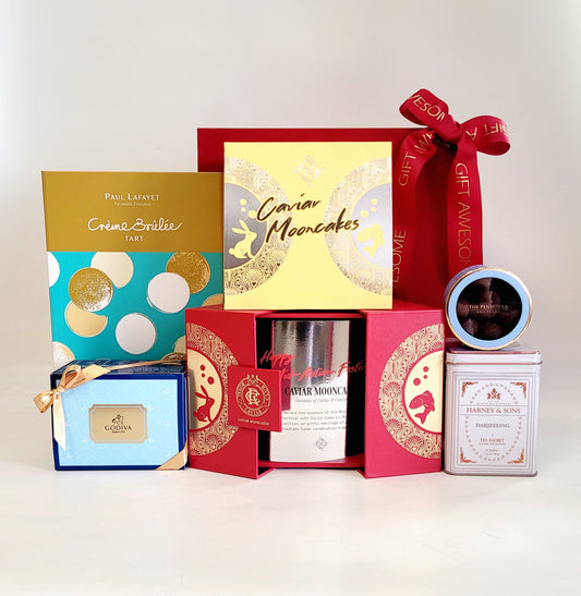 Starry Mid-Autumn Hamper with Royal Caviar Club Mooncakes