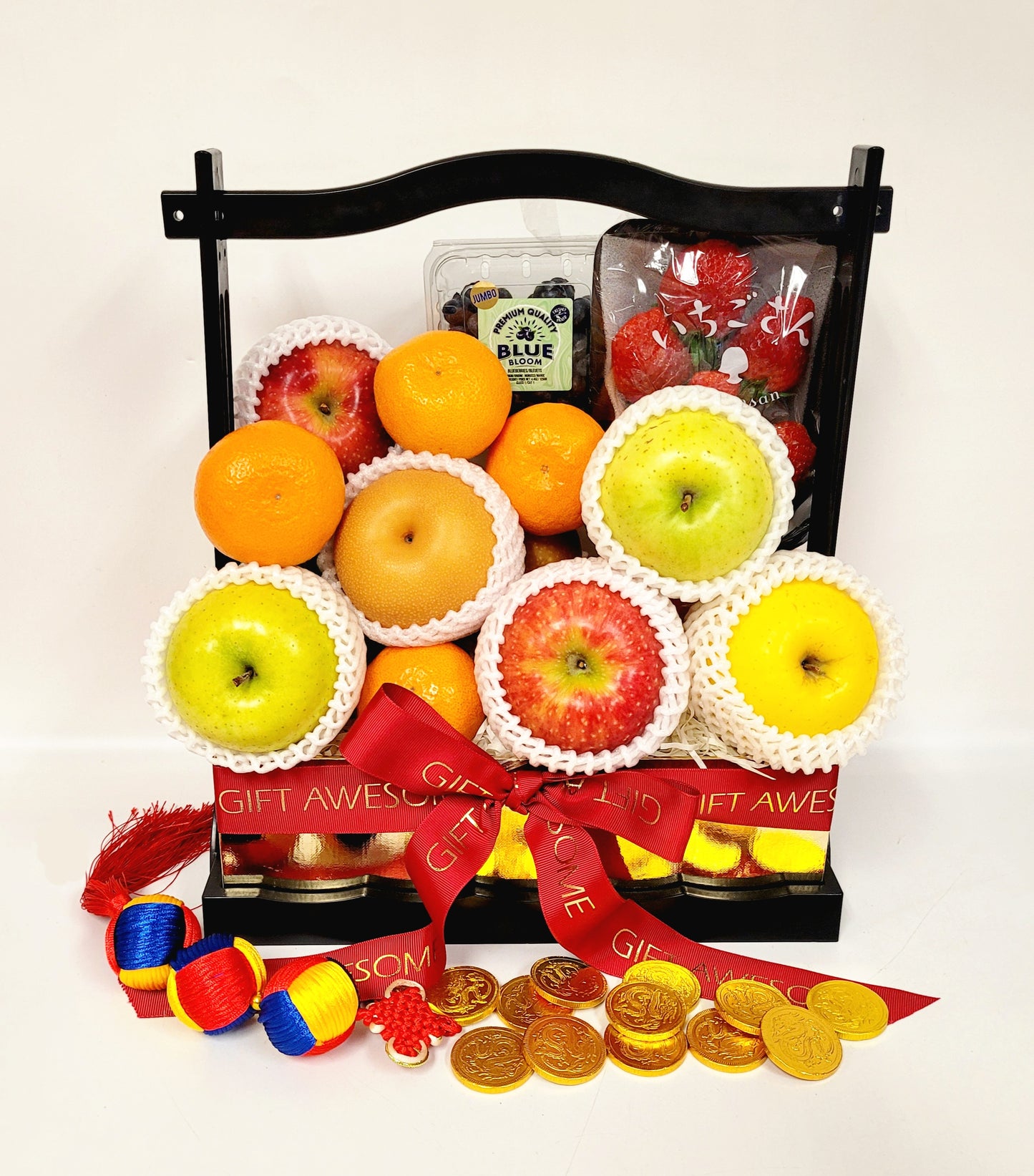 Golden Fortune Blessing Fruit Hamper