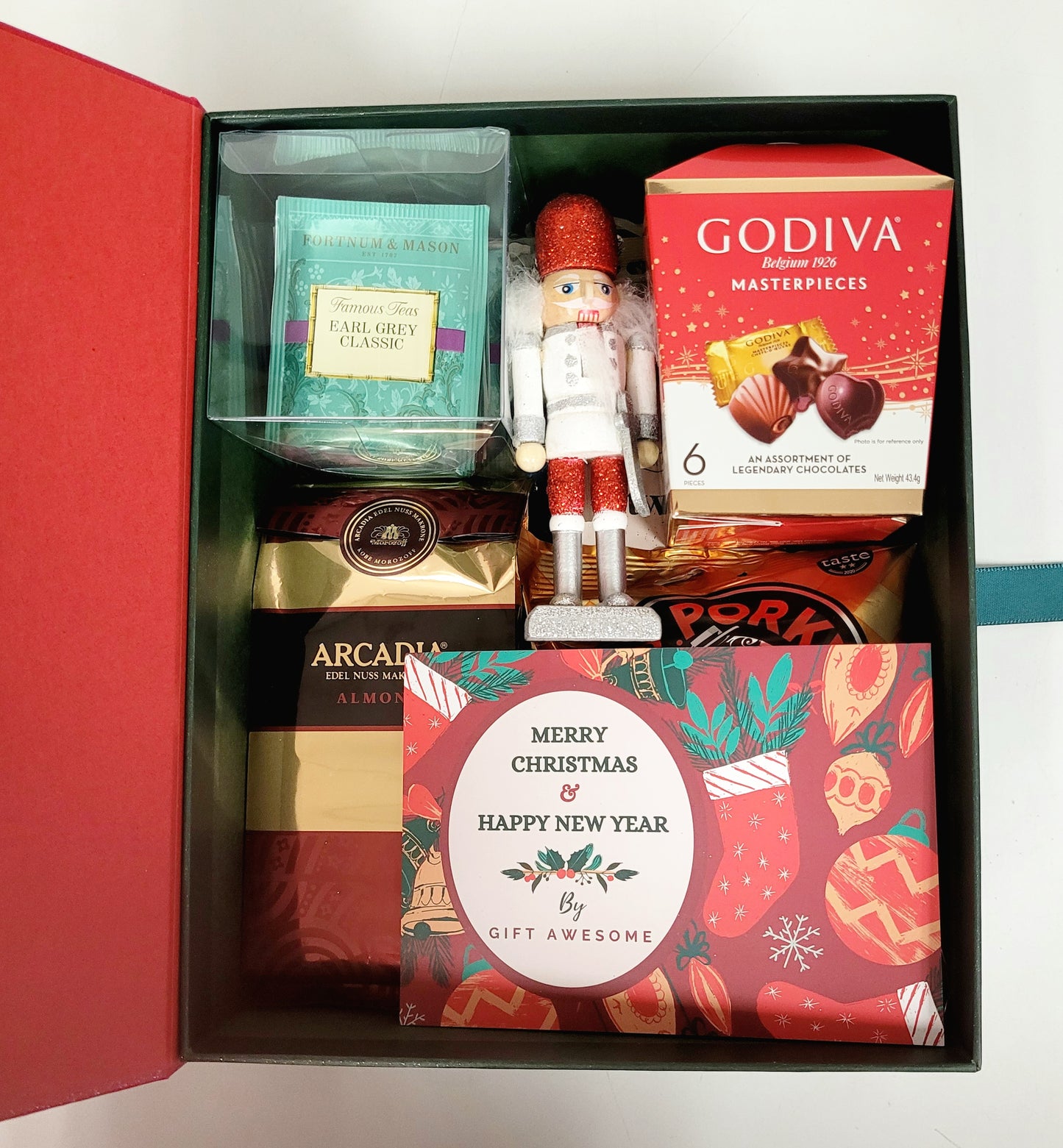 Red Tree Christmas Gift Box