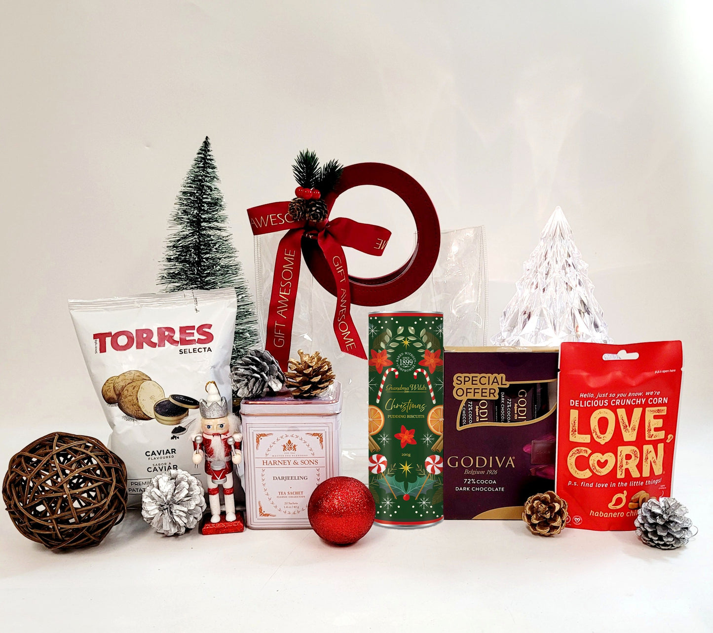 Delightful Christmas Gift Basket