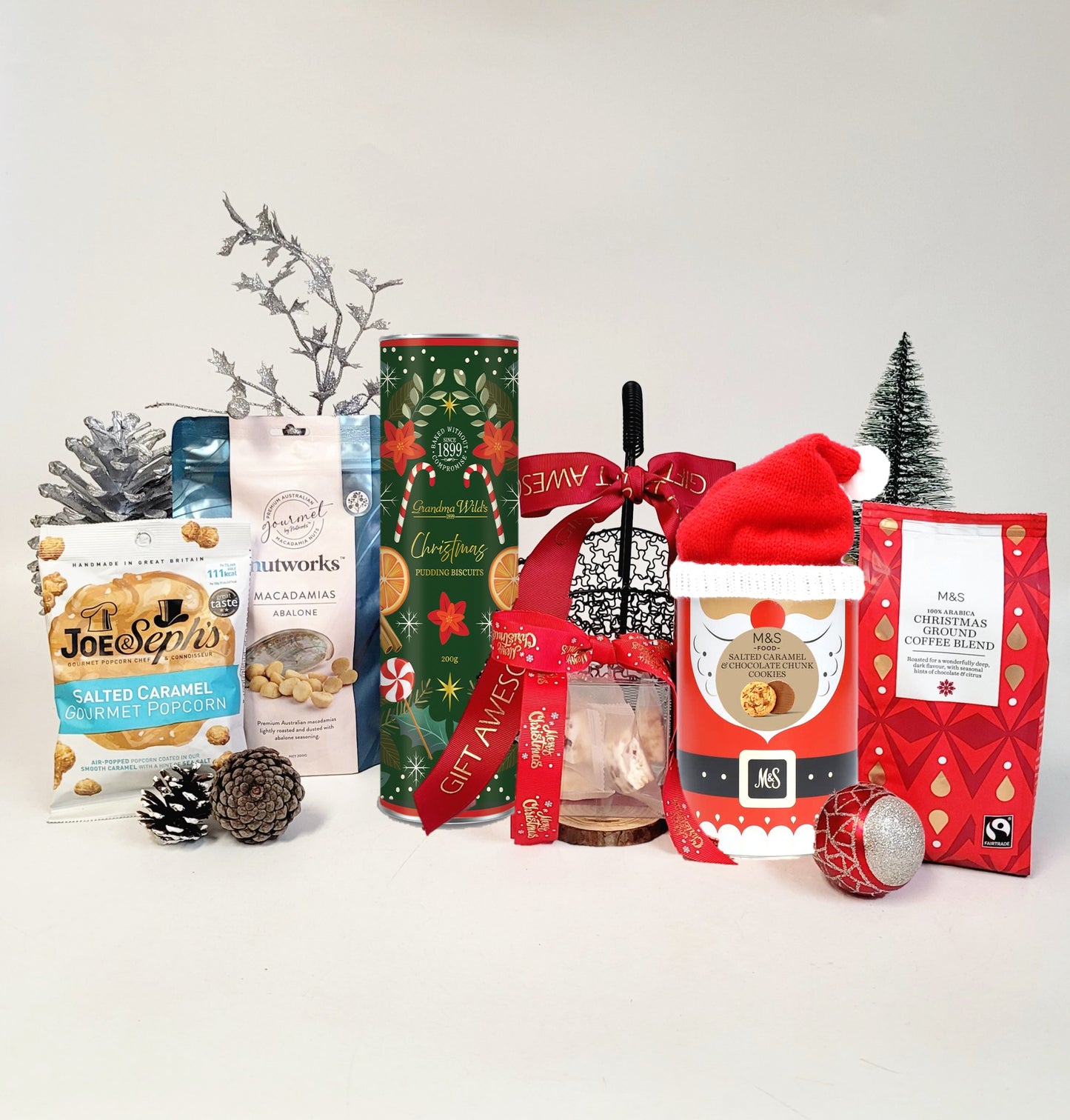 Merry Christmas Gift Basket