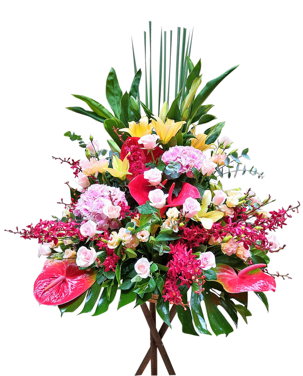 Anthurium flower stand