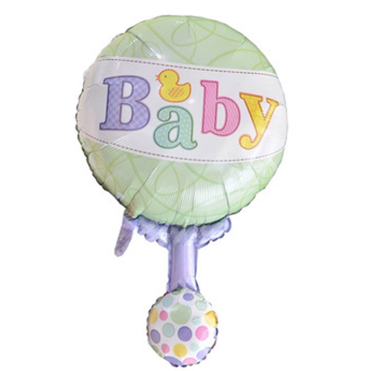 Green Rattle Balloon