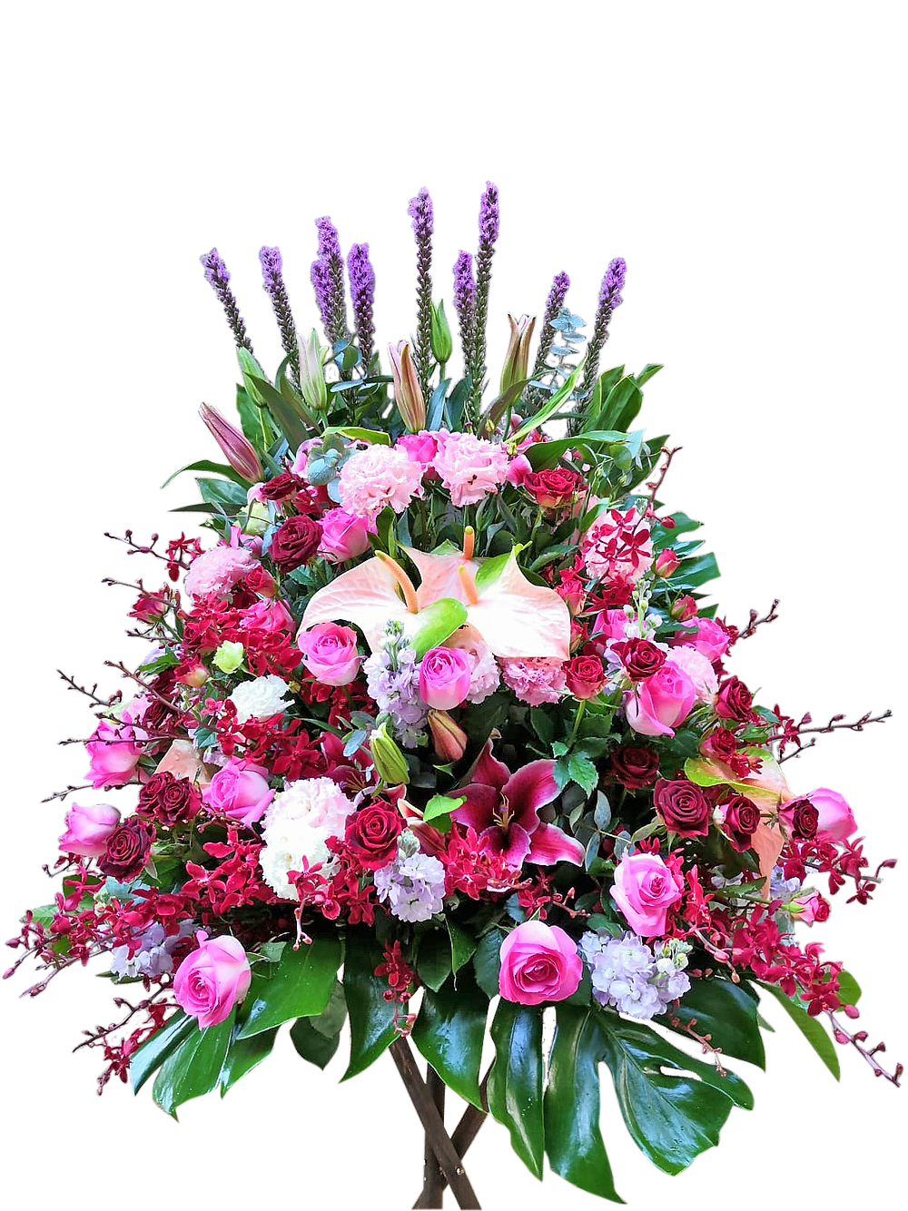 Lavender Flower Stand