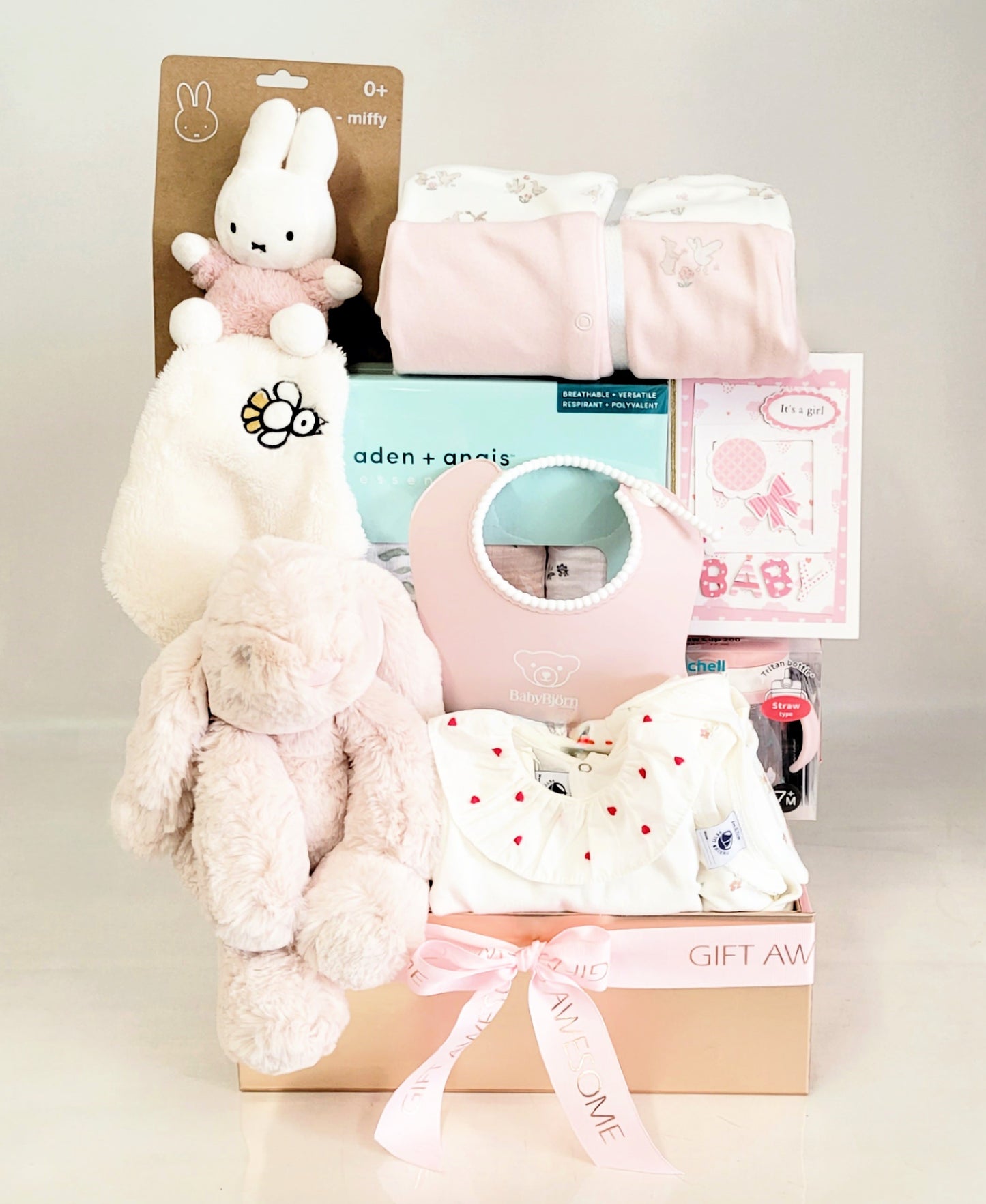 Jellycat & Miffy Bunny Baby Hamper
