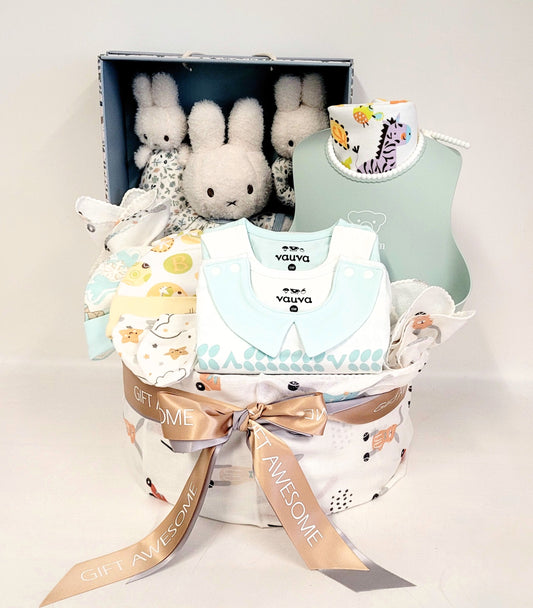 Little Miffy Baby Diaper Cake Hamper