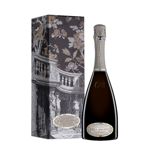 BELLAVISTA GRAN CUVEE SATEN GIFT BOX FRANCIACORTA ITALY