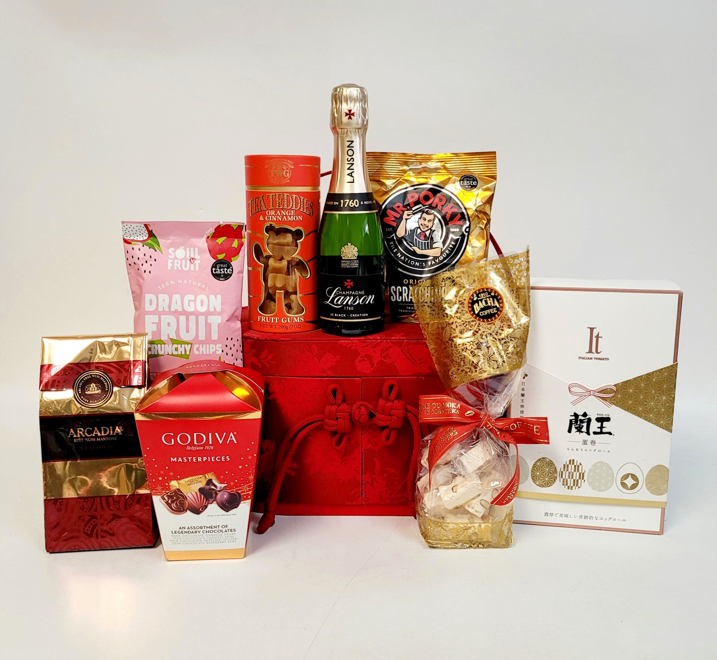 Festive Best Wishes Hamper with Sparkling Wine