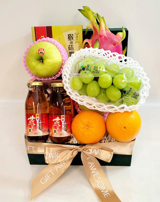 Wellness Gourmet & Fruits Hamper