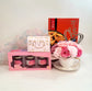 Sweet & Wellness Soap Flowers Cup & Gourmet Hamper