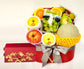 Classic Fruit Hamper with Mandarin Oriental Mooncakes