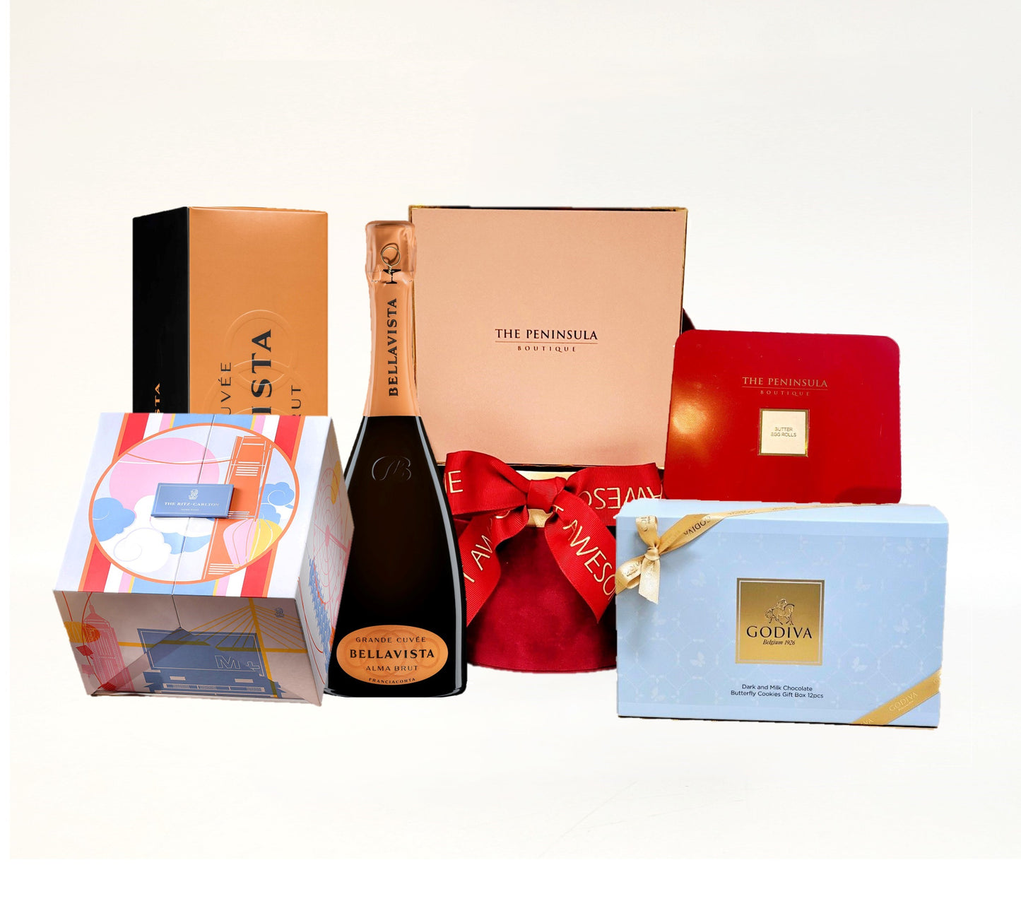 Delicate Ritz Carlton Mooncakes Gourmet Hamper