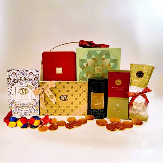 Golden Autumn Gift Hamper with Peninsula Mooncake