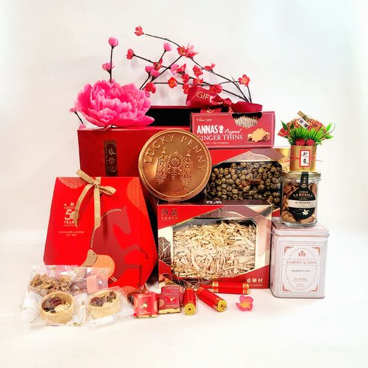 Year of Horse Wonder Gourmet Hamper Set with Tea