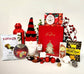 Red Tree Santa Christmas Gift Box