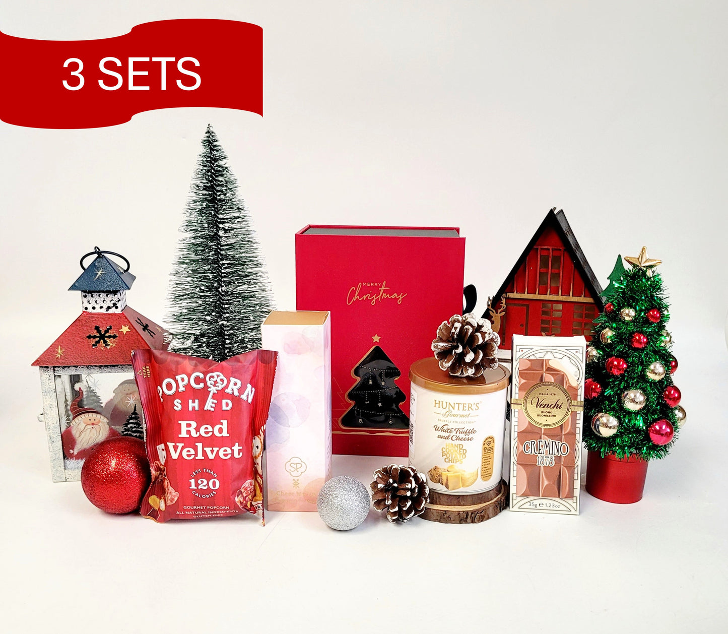 Christmas Tree Gift Box 3 Sets