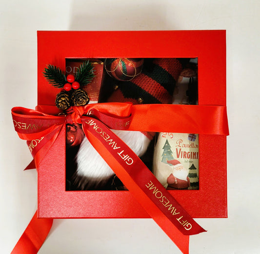 Santa Christmas Gift Hamper with Juice 3 Sets