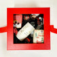 Santa Christmas Gift Hamper with Red Wine