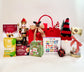 Christmas Blessing Red Gift Bag