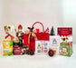 Christmas Blessing Red Gift Bag