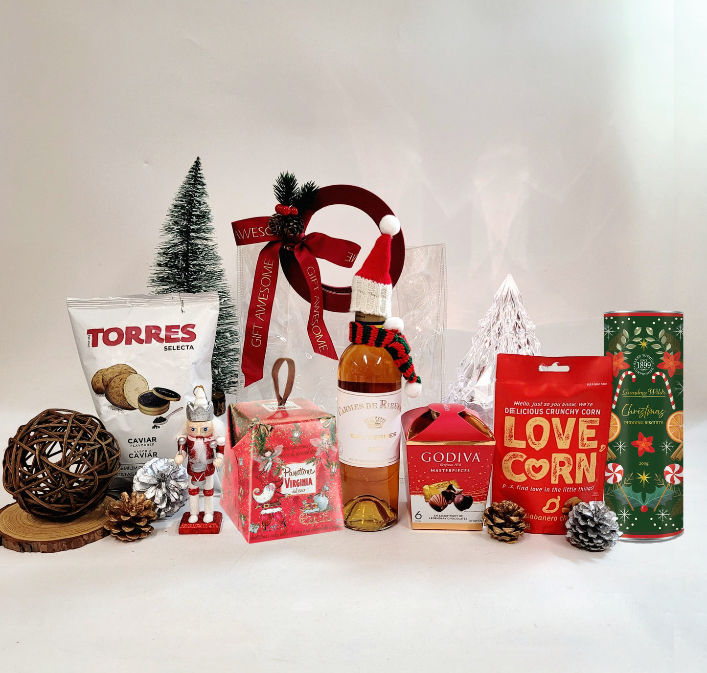愉悅聖誕禮品籃