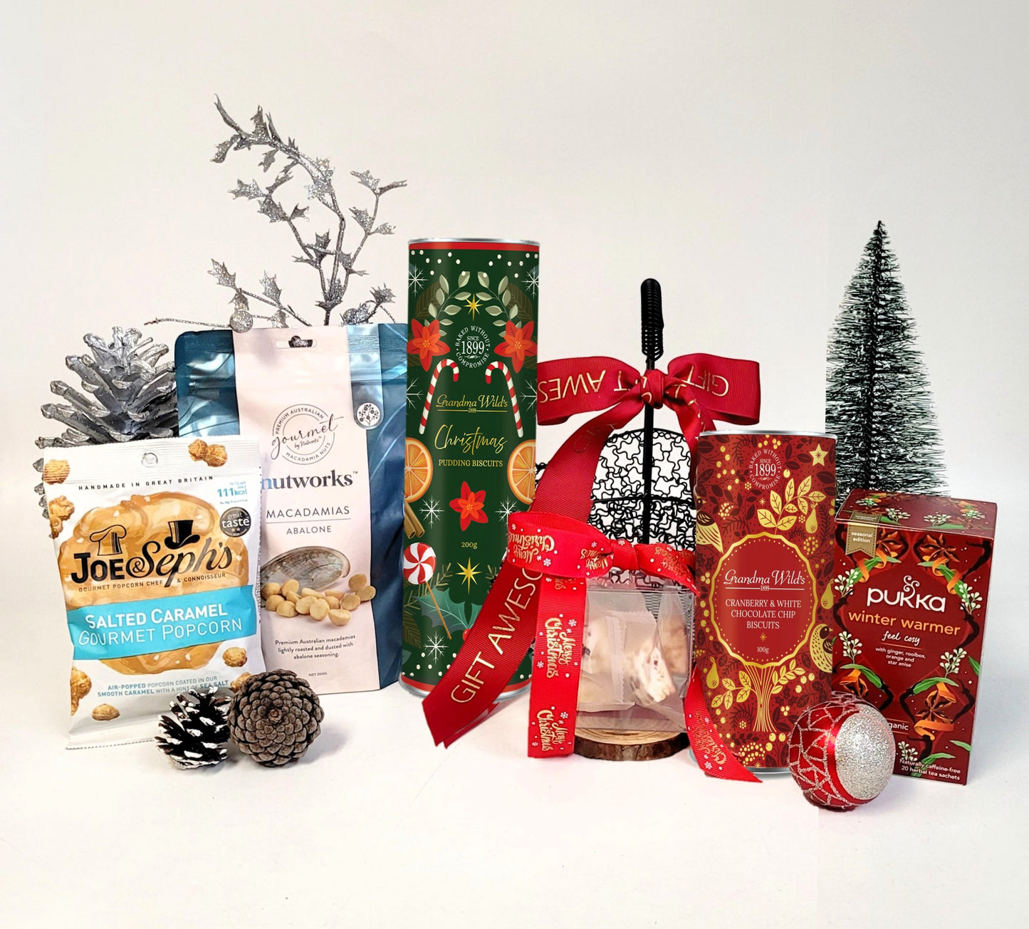 Merry Christmas Gift Basket