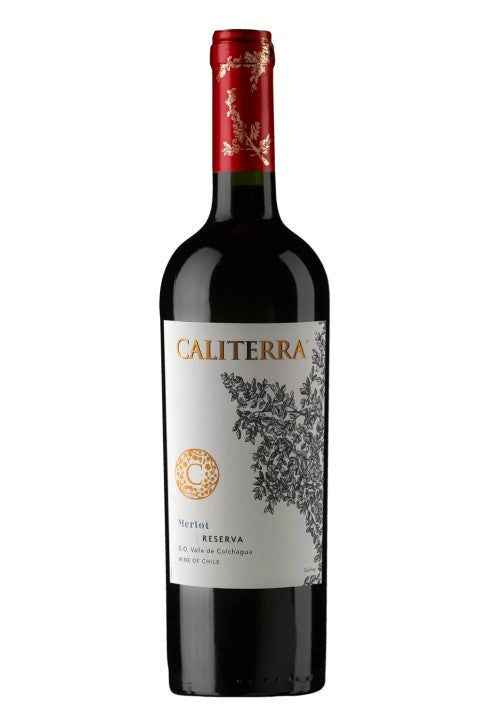 CALITERRA MERLOT RESERVA 2019年智利科爾查瓜山谷 750 毫升（12 瓶）