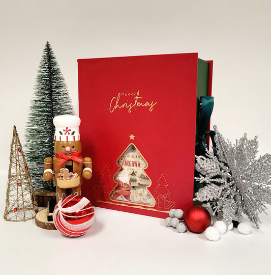 Happy Seasonal Christmas Gift Box