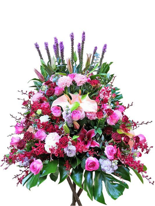 Lavender Flower Stand