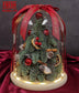 Christmas Mini Nobel Fir Tree with LED Grass Bell